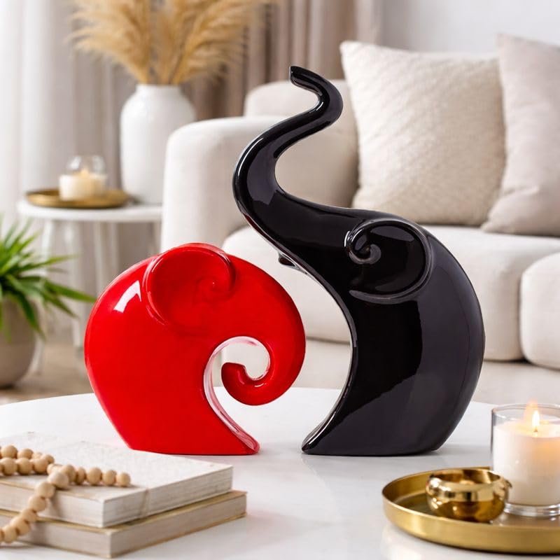 Modern Abstract Family Sculpture