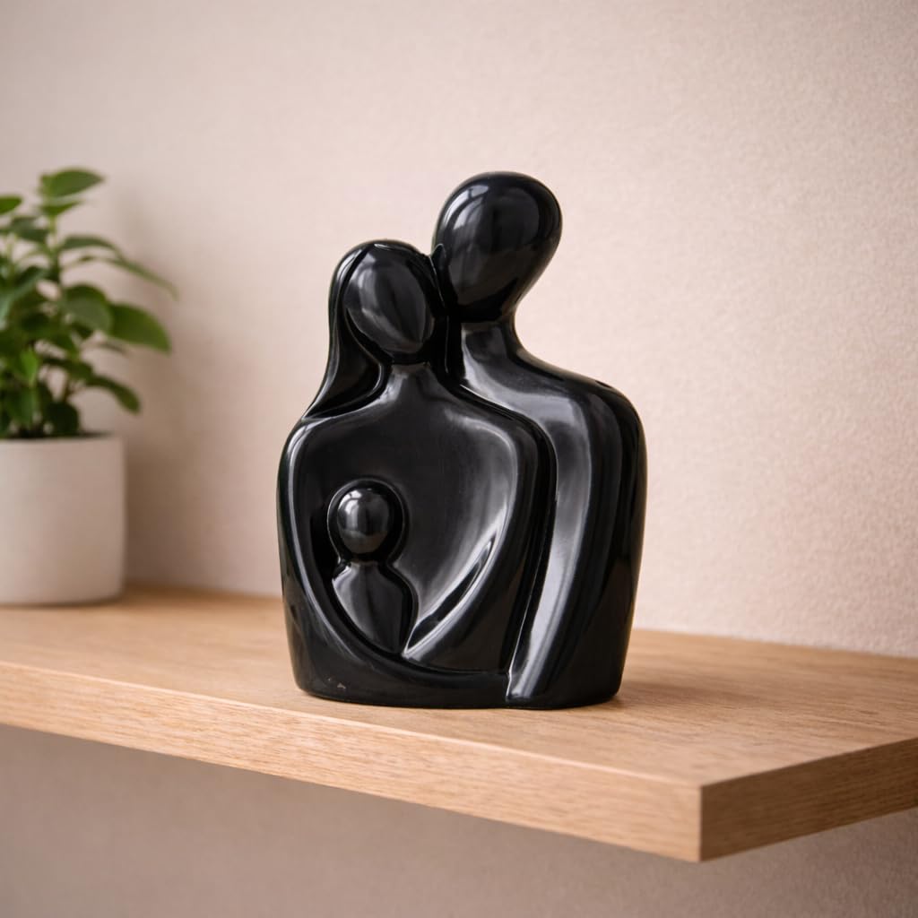 Modern Abstract Family Sculpture