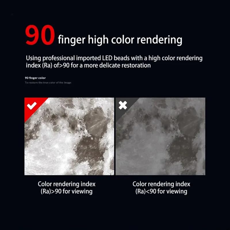 3D Moon LED Wall Lamp Modern Art