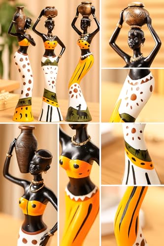 Lucky Deer Family Matte Finish Ceramic Figures - (Set of 3, Matte Brown)