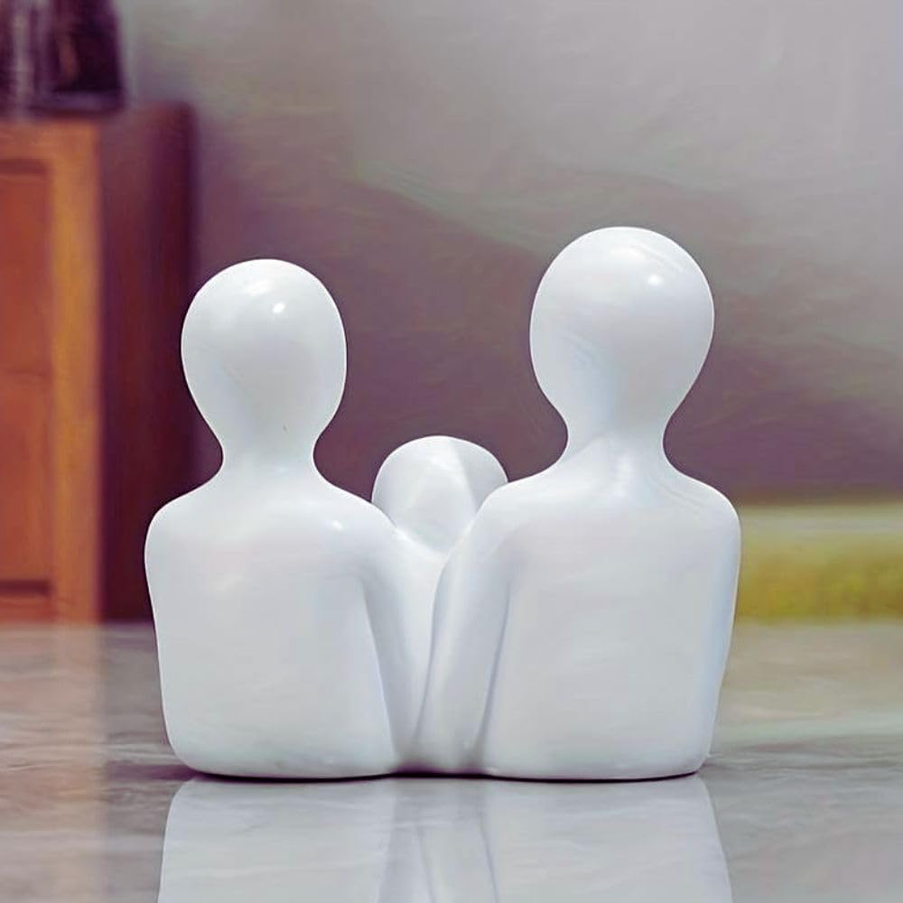 Modern Abstract Family Sculpture