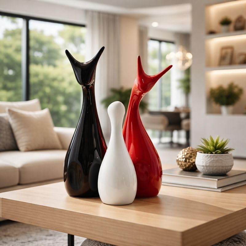 Modern Abstract Family Sculpture