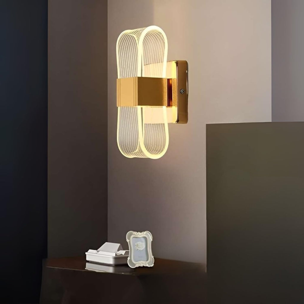 3D Moon LED Wall Lamp Modern Art