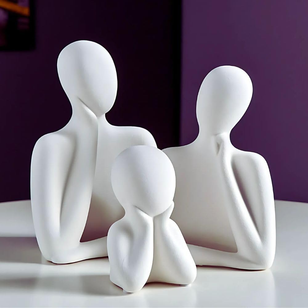 Modern Abstract Family Sculpture