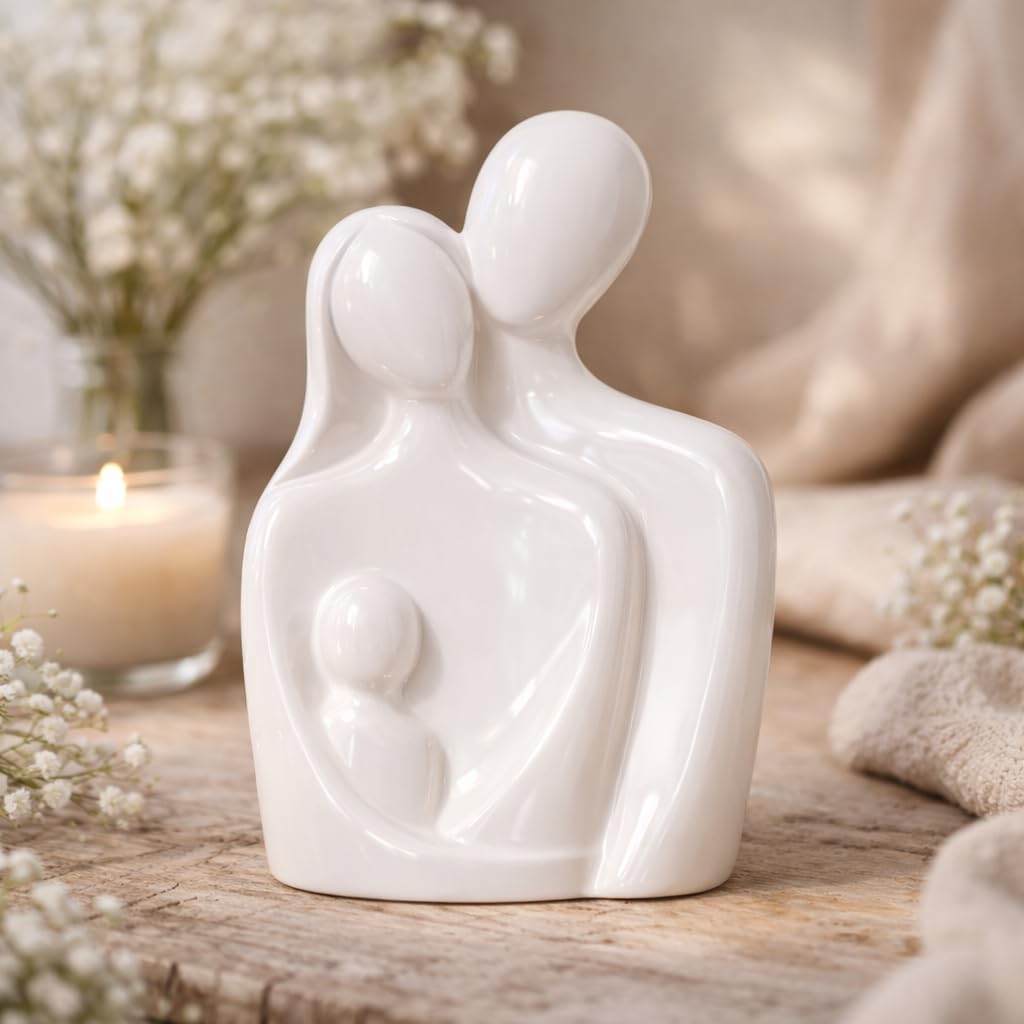 Modern Abstract Family Sculpture