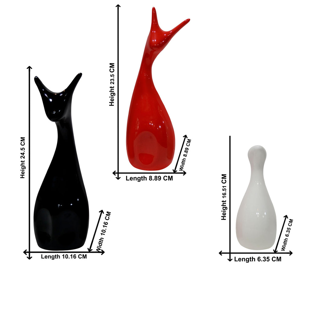 Modern Abstract Family Sculpture