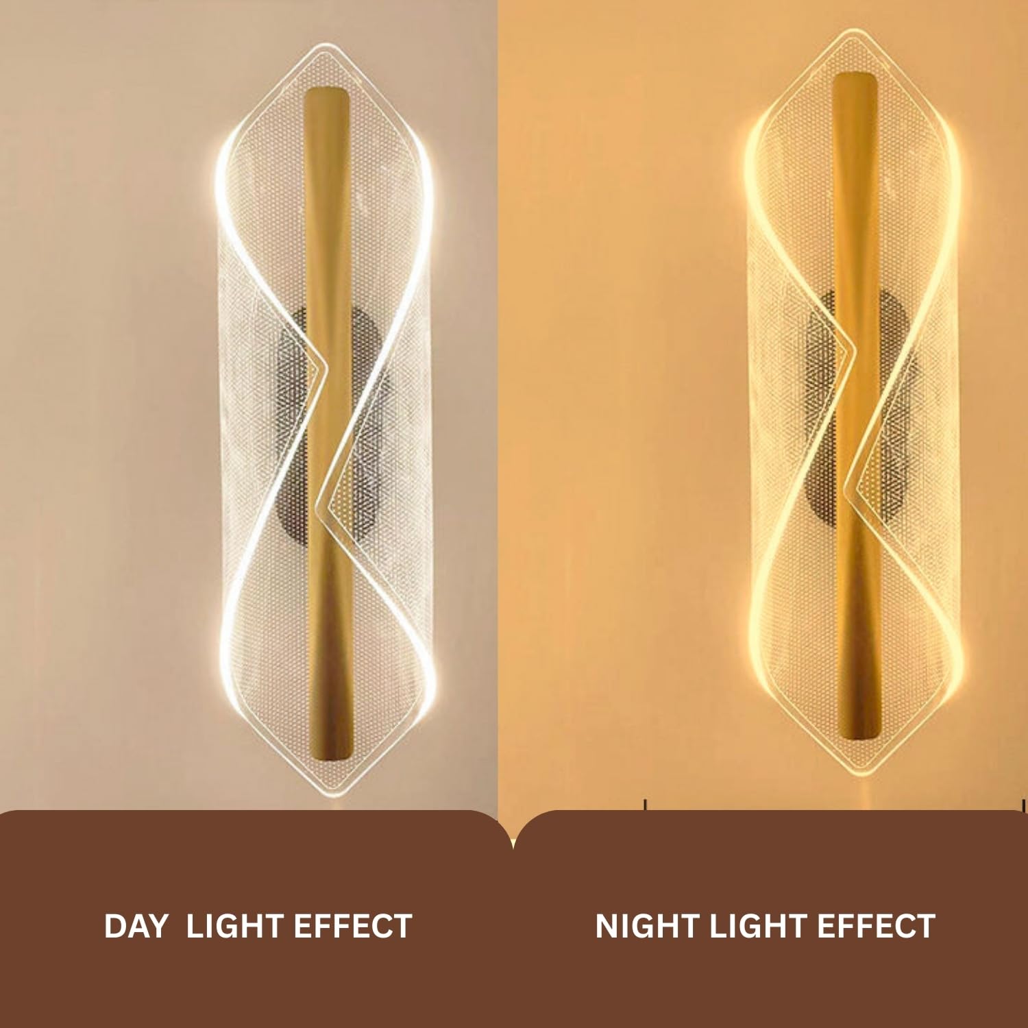 3D Moon LED Wall Lamp Modern Art