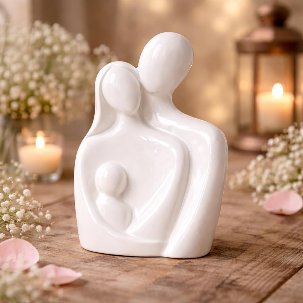 Modern Abstract Family Sculpture