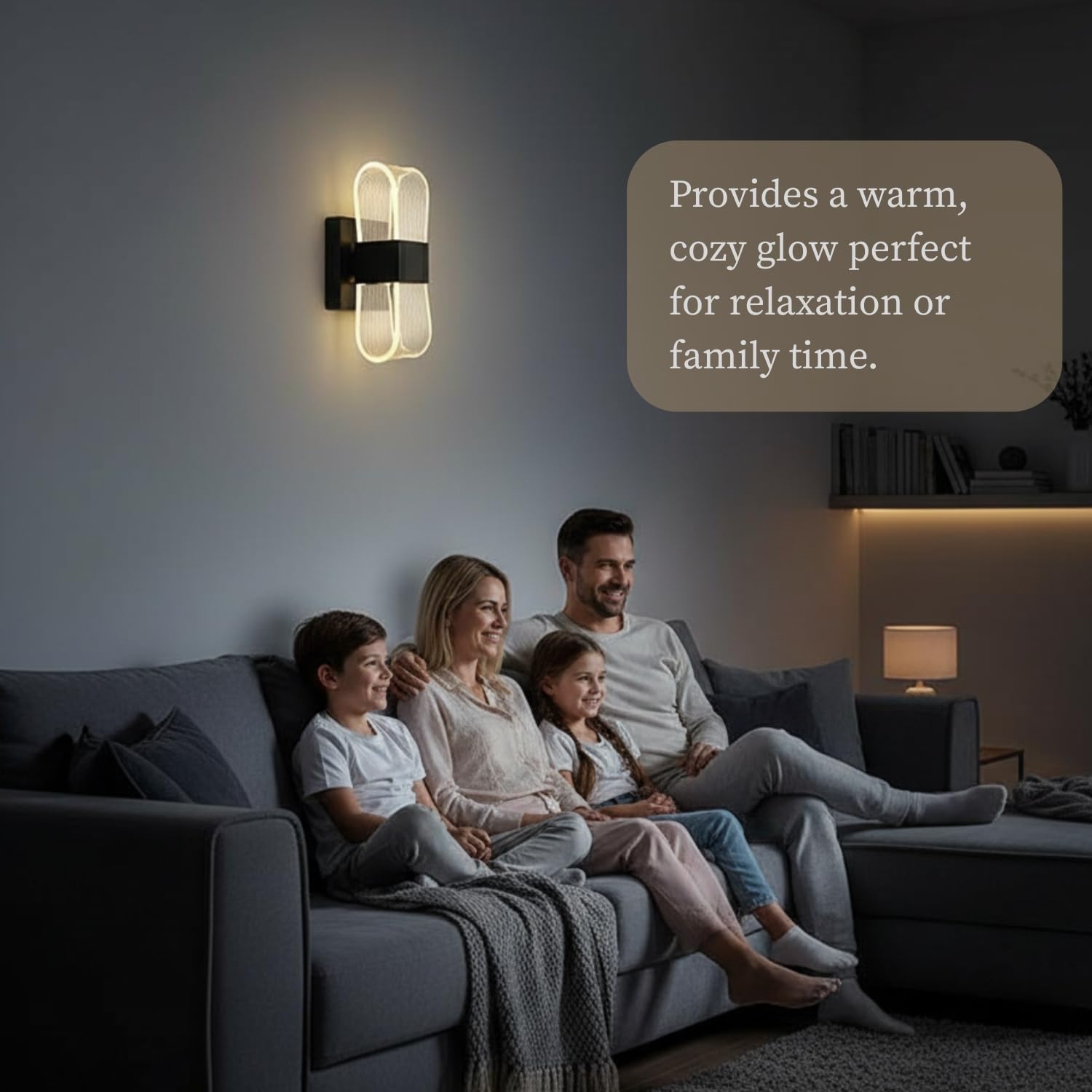 3D Moon LED Wall Lamp Modern Art