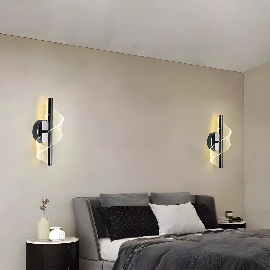 3D Moon LED Wall Lamp Modern Art