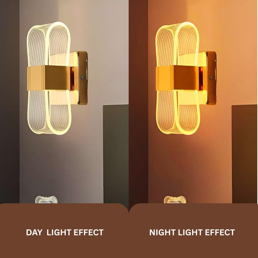 3D Moon LED Wall Lamp Modern Art