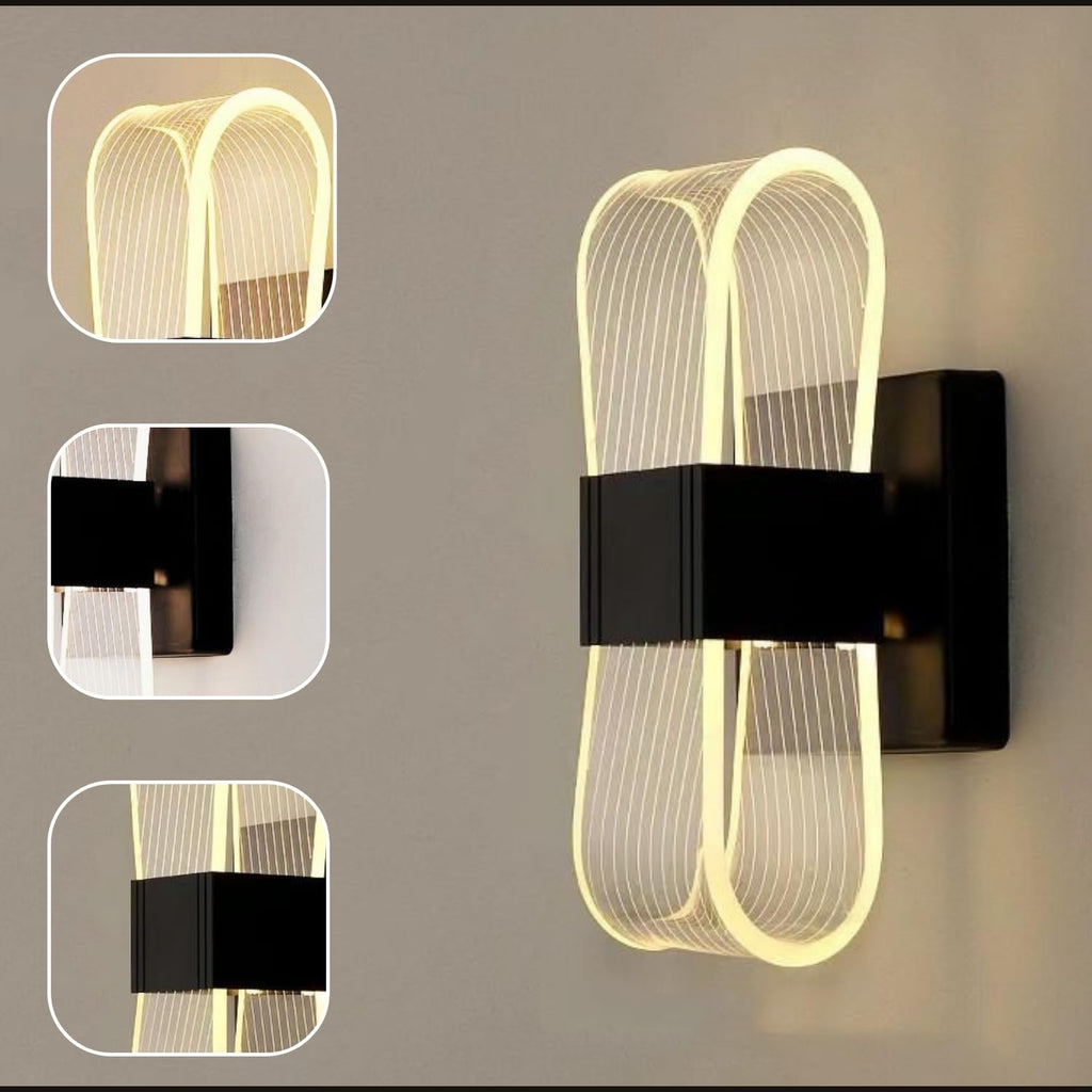 3D Moon LED Wall Lamp Modern Art