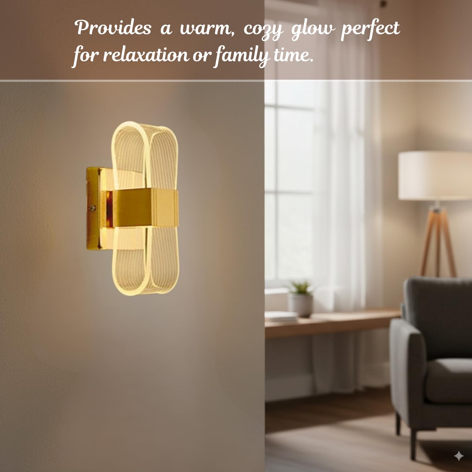 3D Moon LED Wall Lamp Modern Art