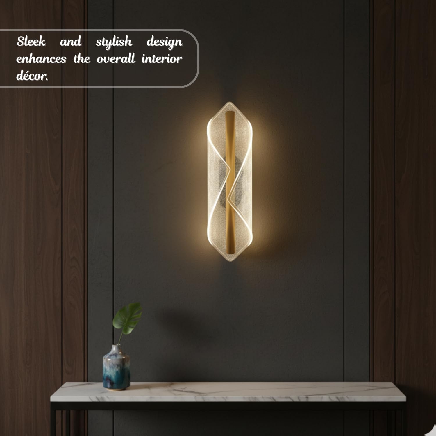 3D Moon LED Wall Lamp Modern Art