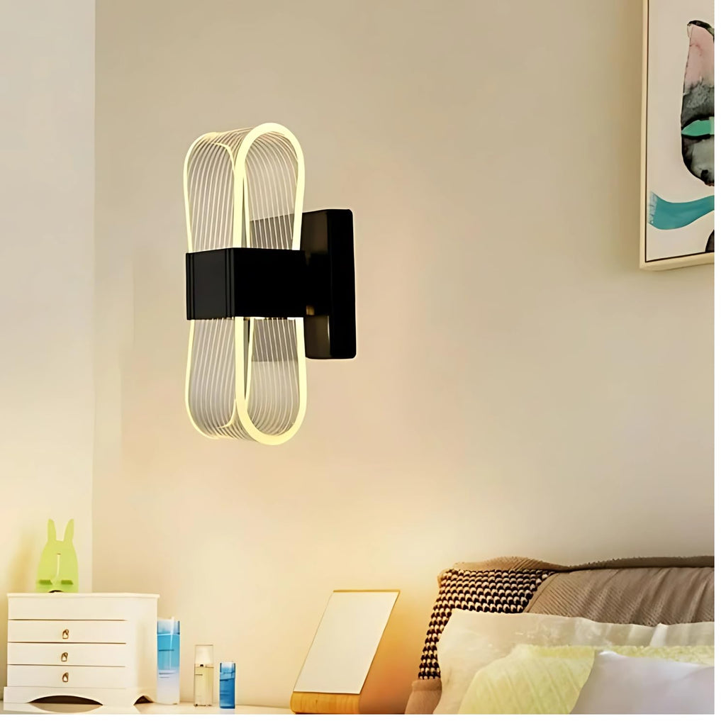 3D Moon LED Wall Lamp Modern Art