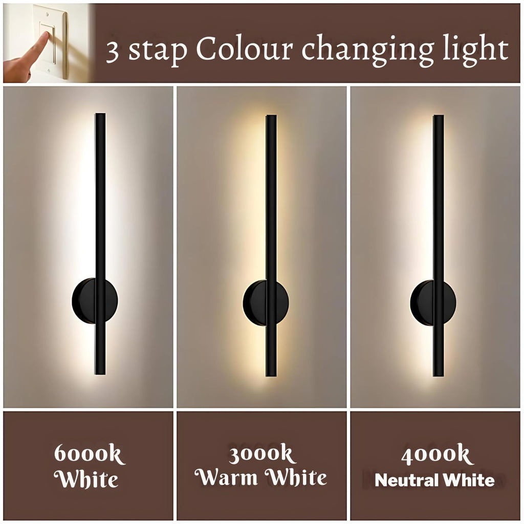 3D Moon LED Wall Lamp Modern Art