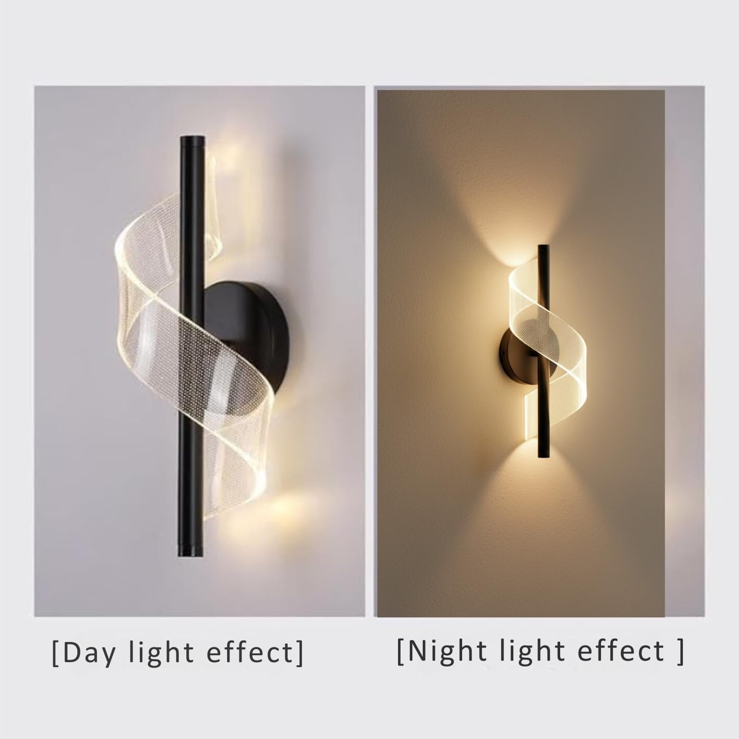 3D Moon LED Wall Lamp Modern Art