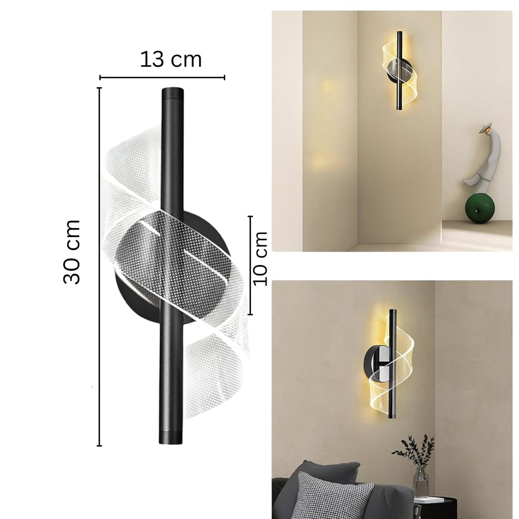 3D Moon LED Wall Lamp Modern Art