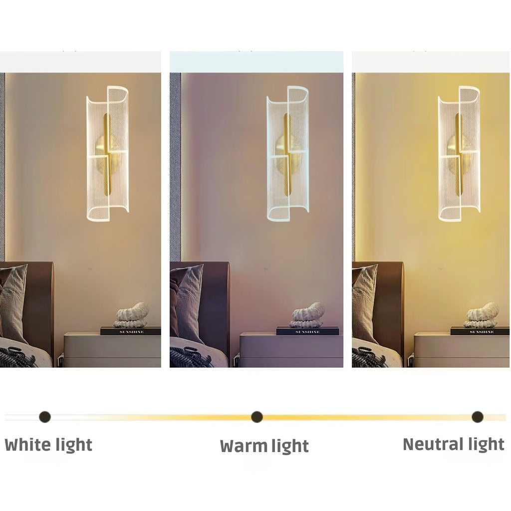 3D Moon LED Wall Lamp Modern Art