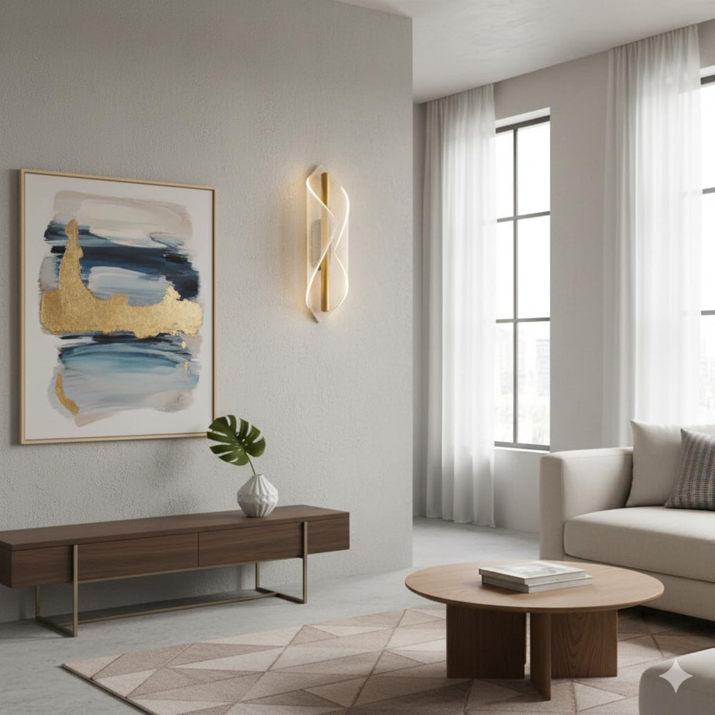 3D Moon LED Wall Lamp Modern Art