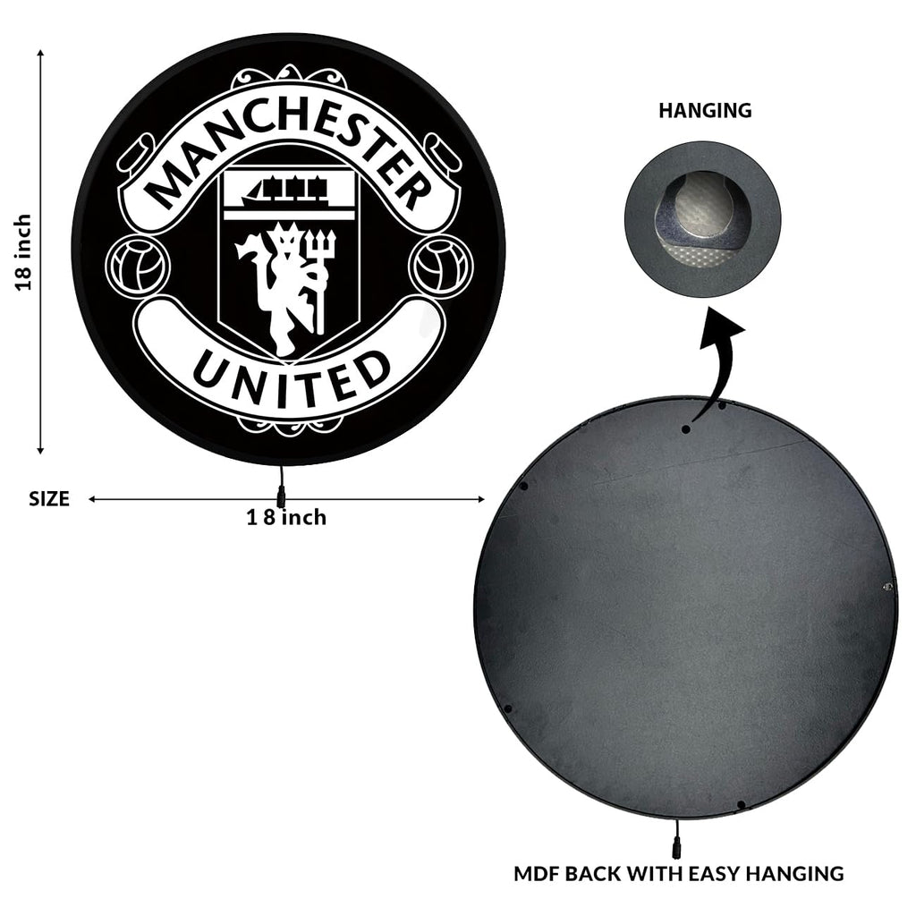 Full Moon Scenic View Night Wall Lamp Painting