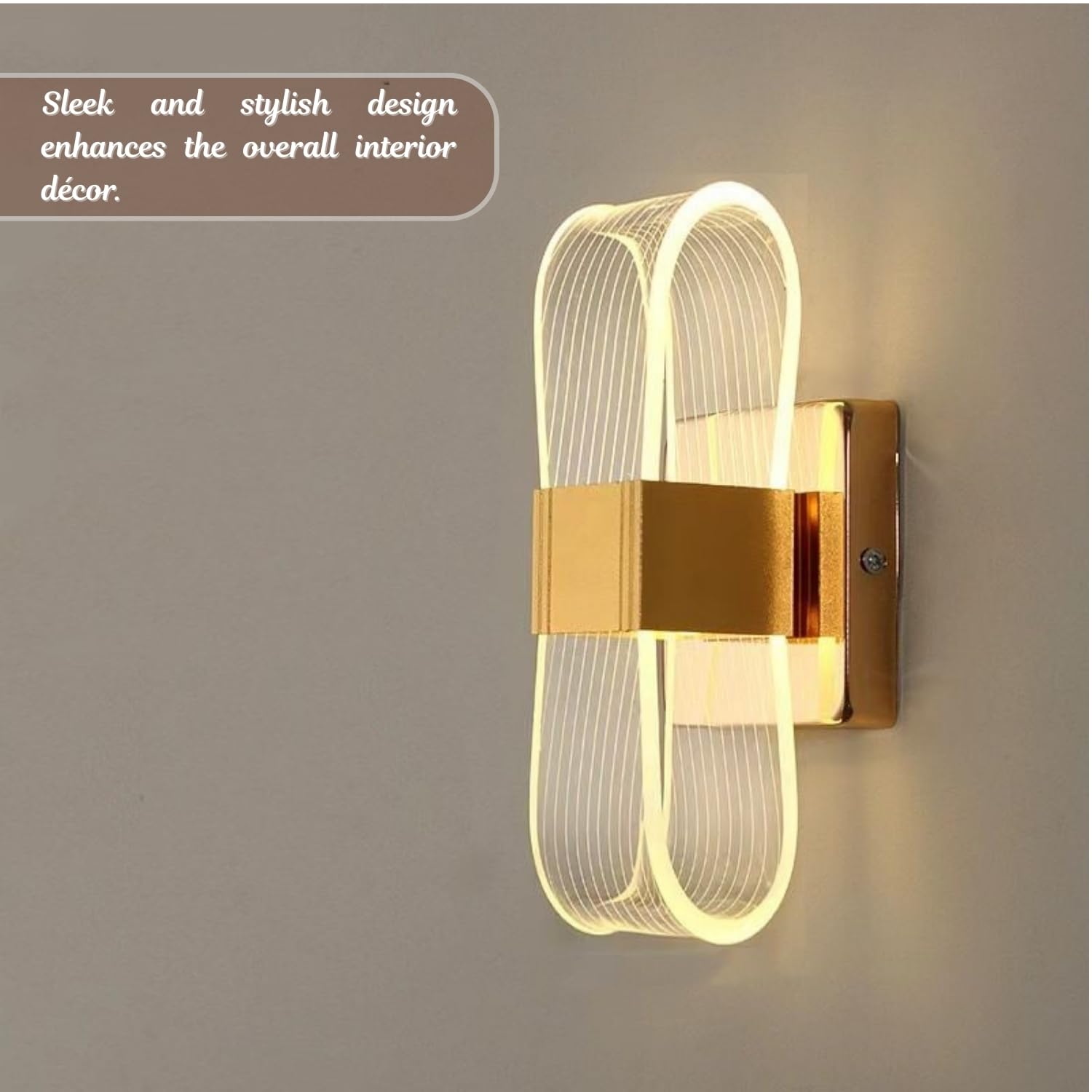 3D Moon LED Wall Lamp Modern Art