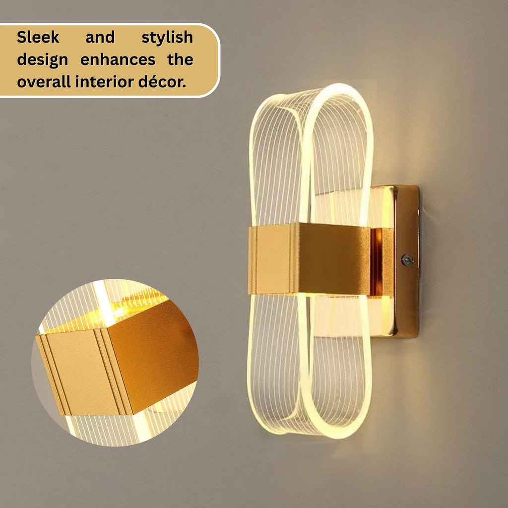 3D Moon LED Wall Lamp Modern Art