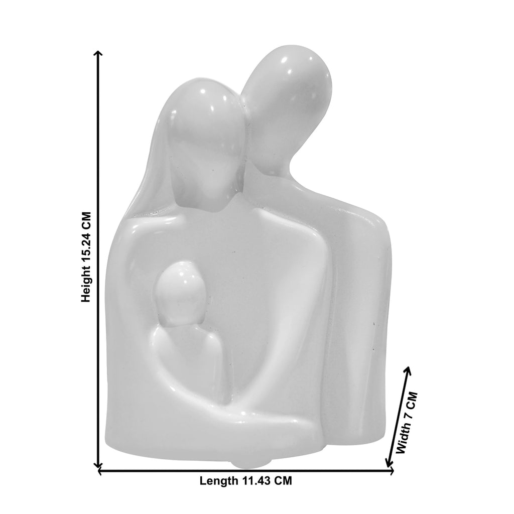 Modern Abstract Family Sculpture