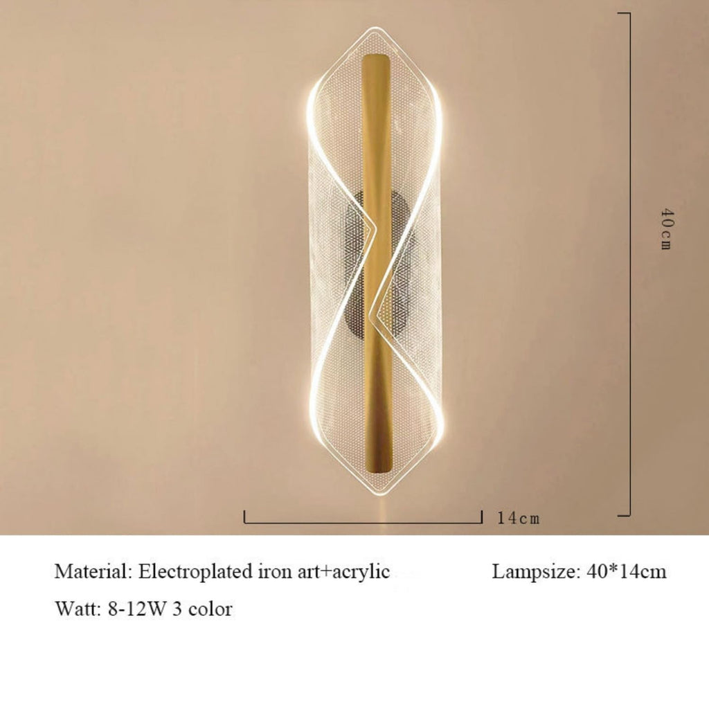 3D Moon LED Wall Lamp Modern Art