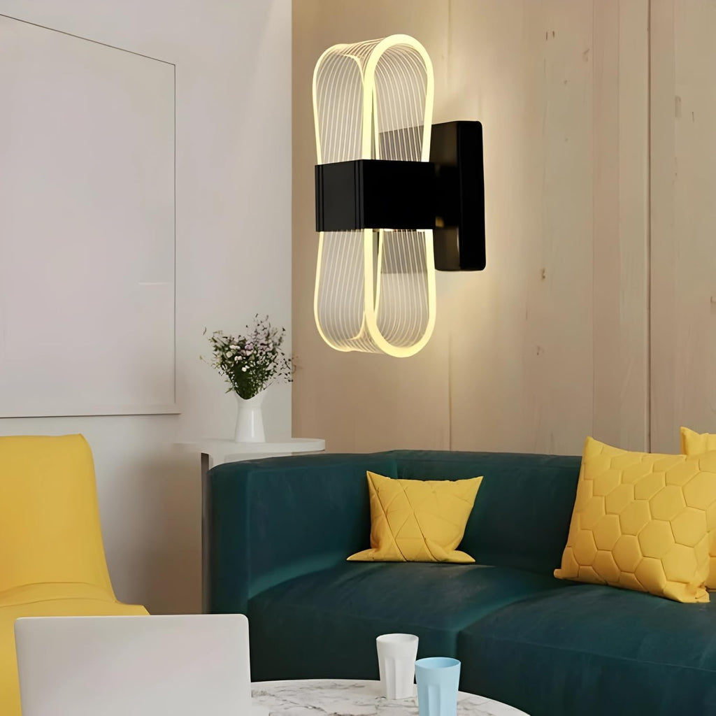 3D Moon LED Wall Lamp Modern Art