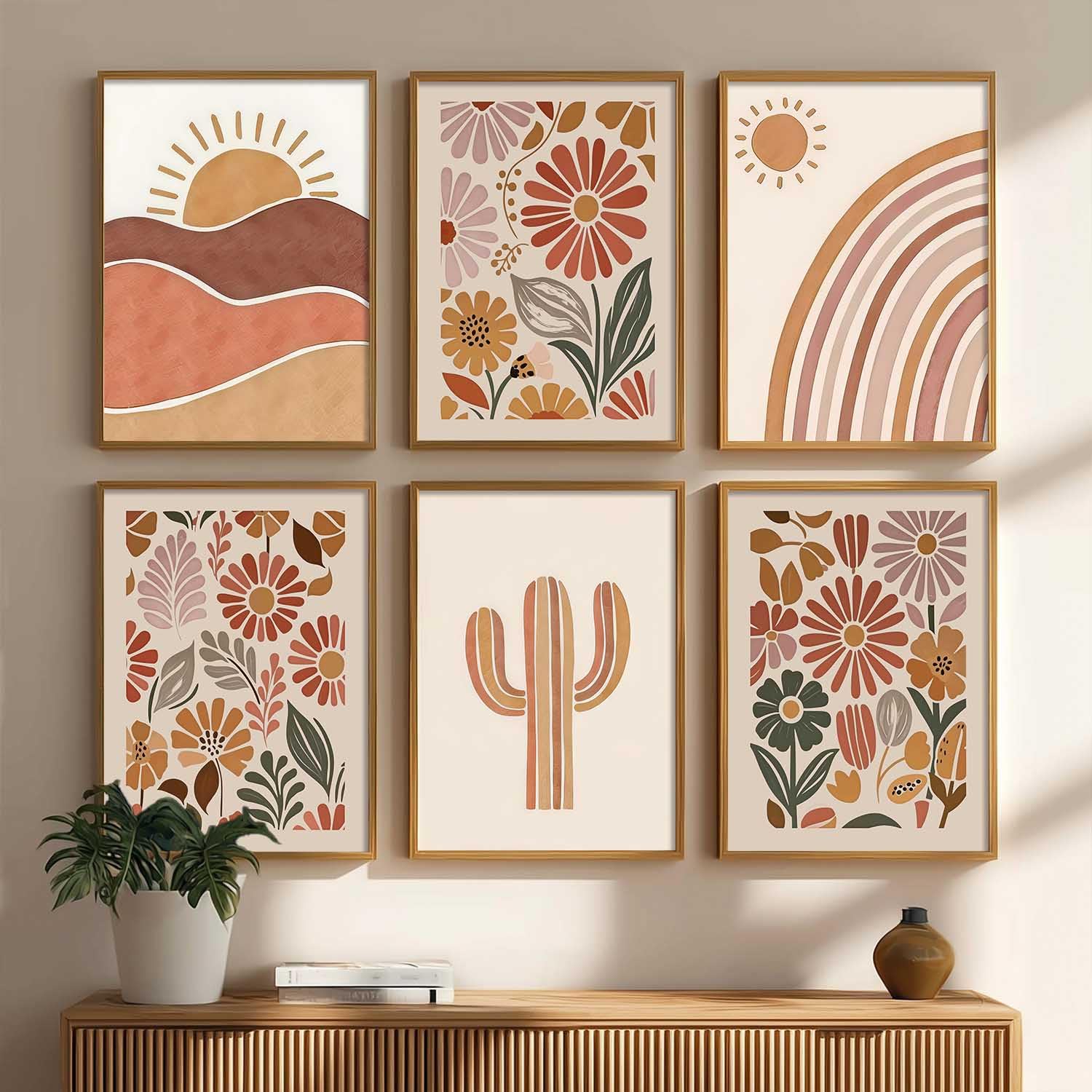 Painting Boho Wall Art