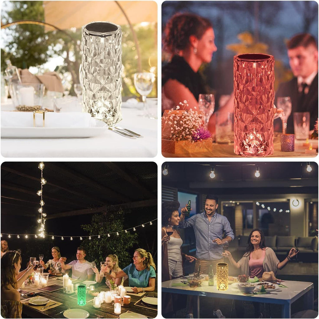 3D Moon Lamp with Wooden Stand