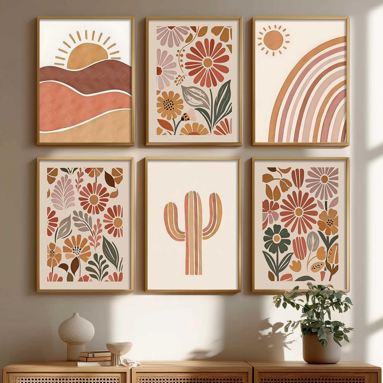 Painting Boho Wall Art