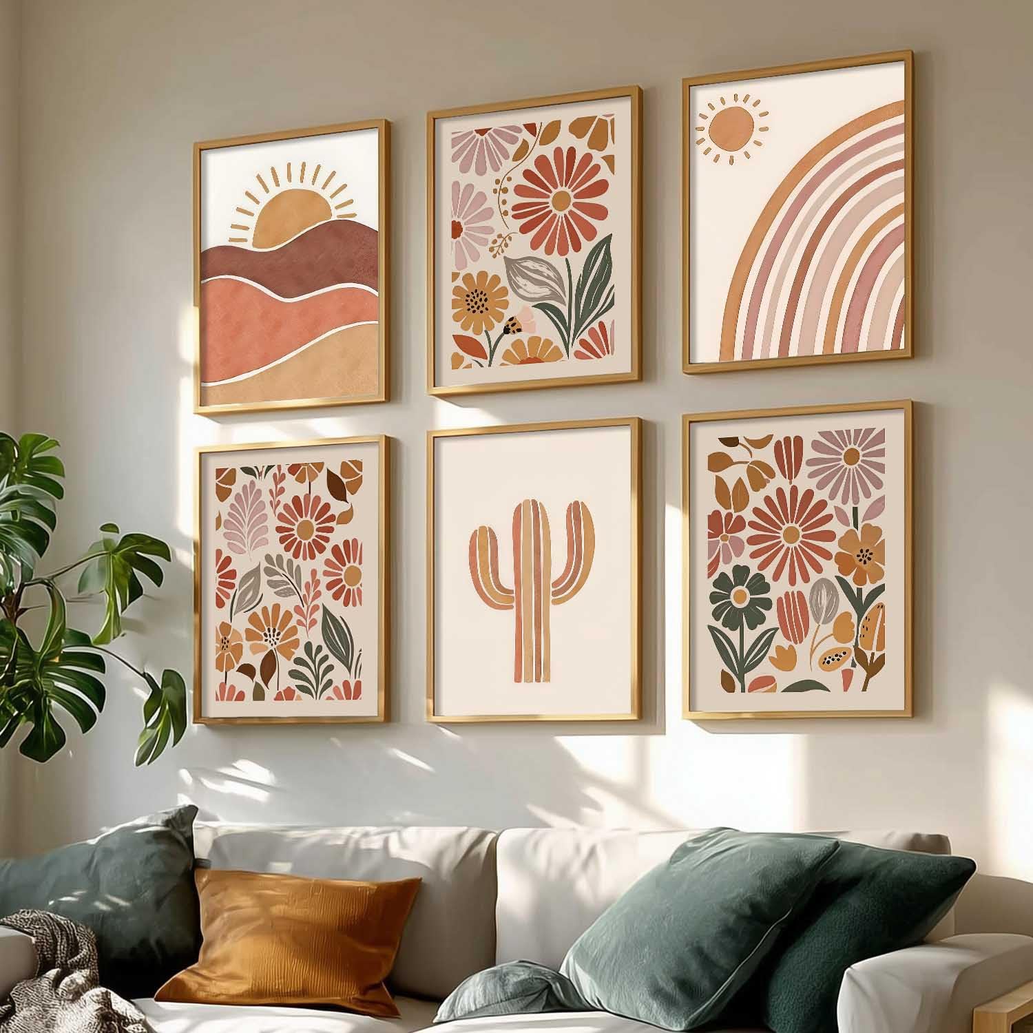 Painting Boho Wall Art