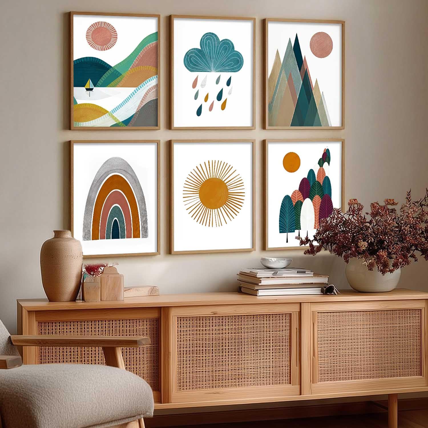 Painting Boho Wall Art