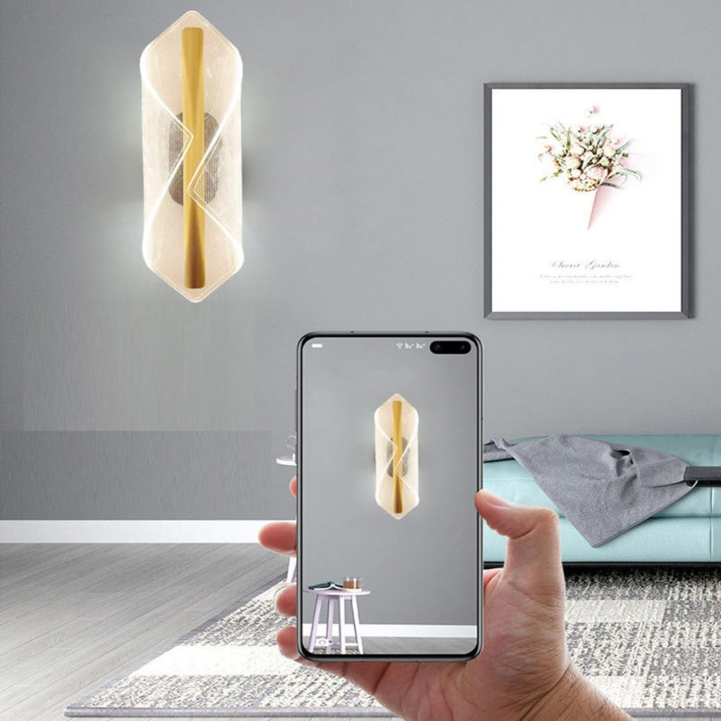 3D Moon LED Wall Lamp Modern Art