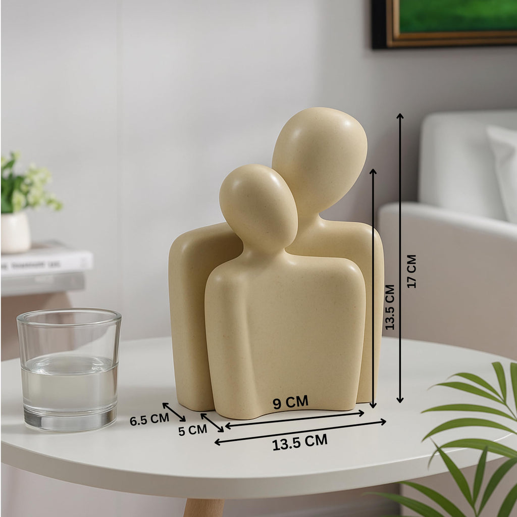 Modern Abstract Family Sculpture