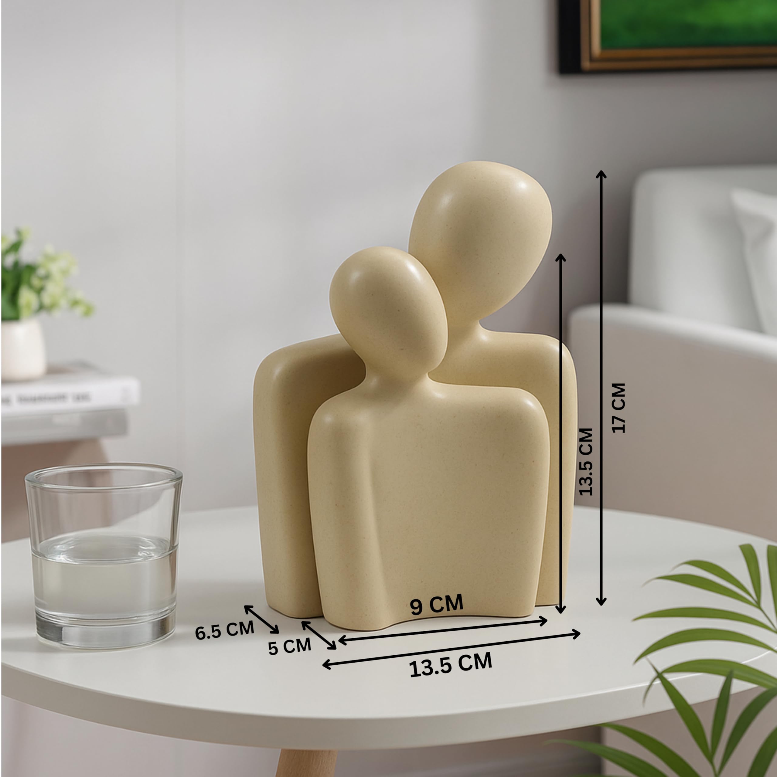 Modern Abstract Family Sculpture