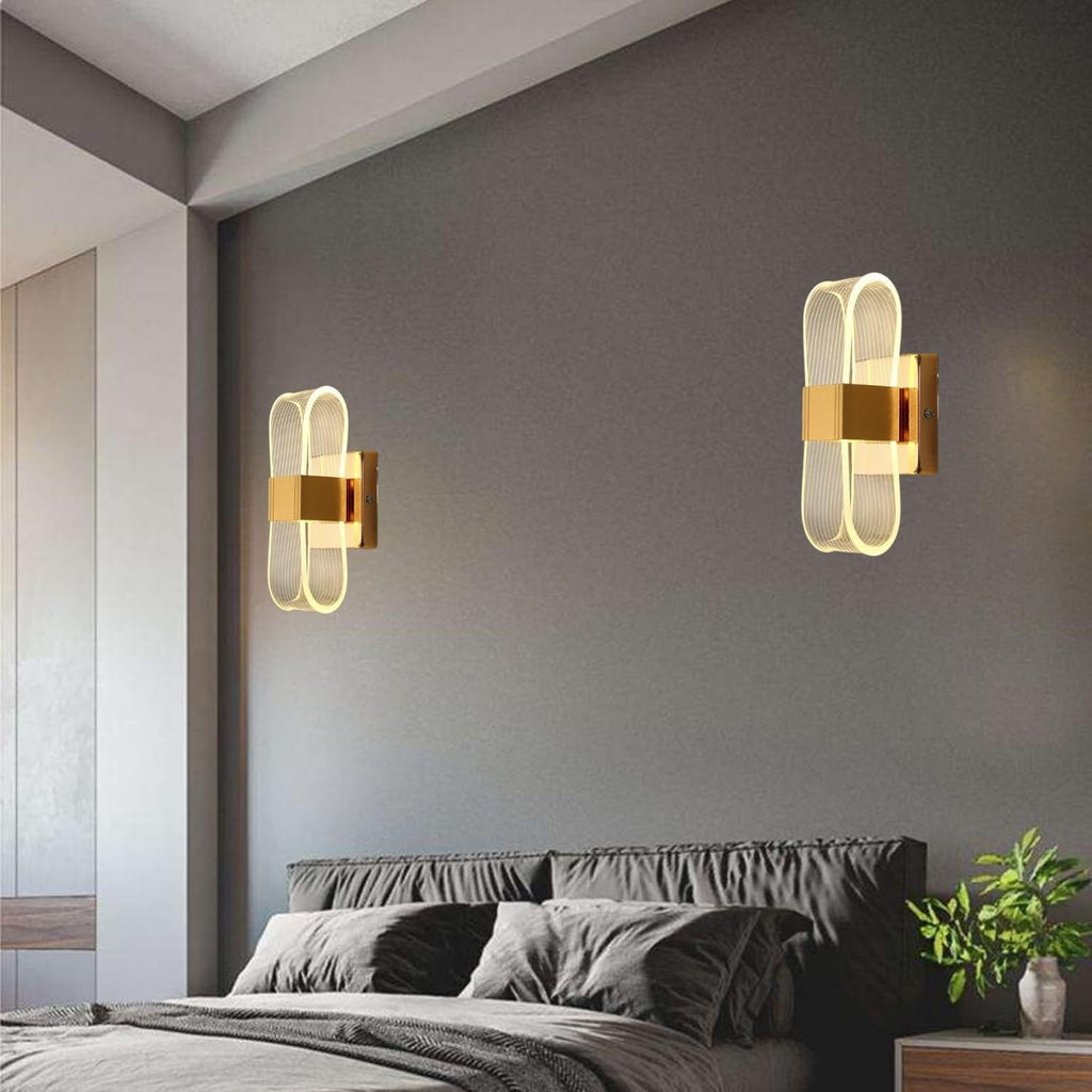 3D Moon LED Wall Lamp Modern Art