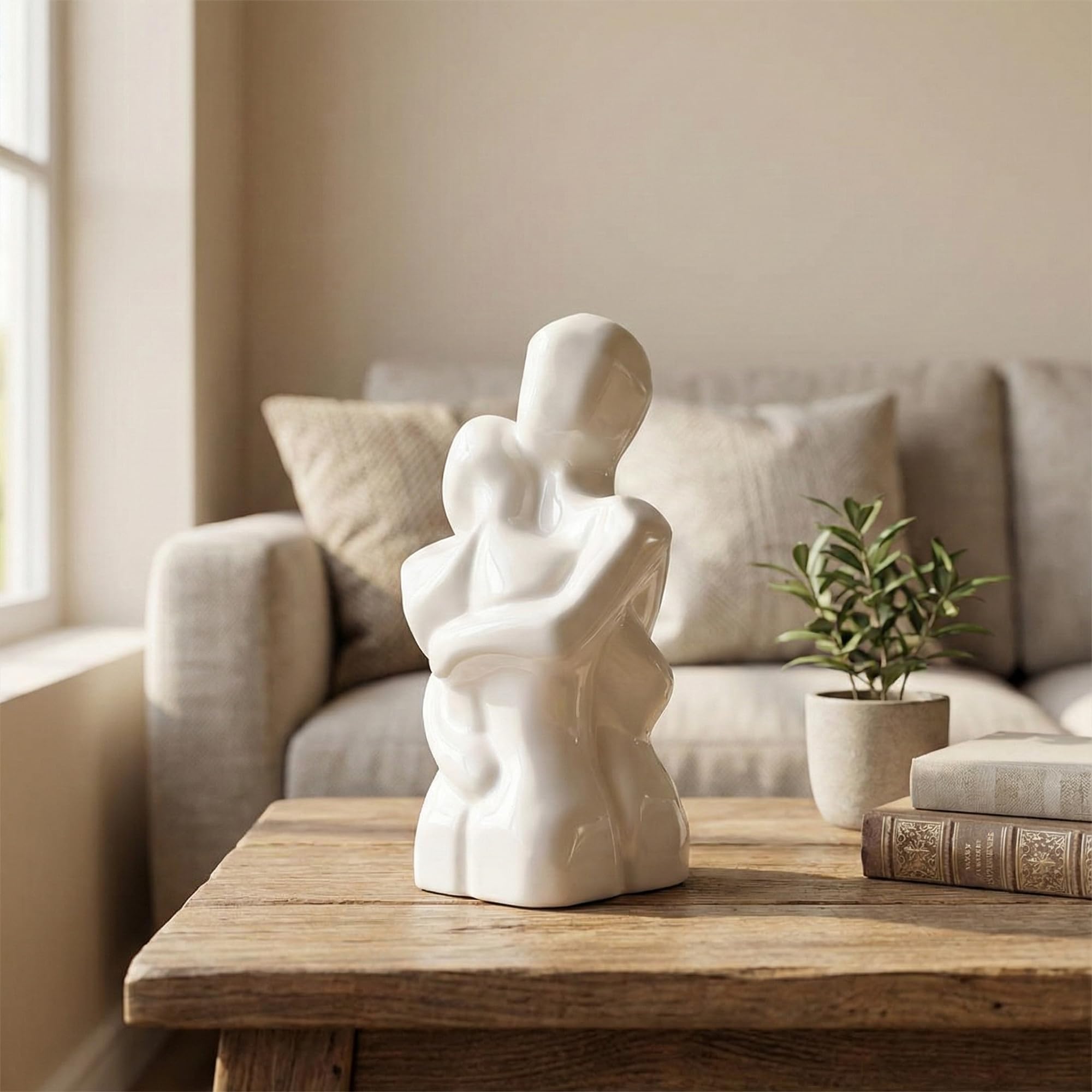 Modern Abstract Family Sculpture