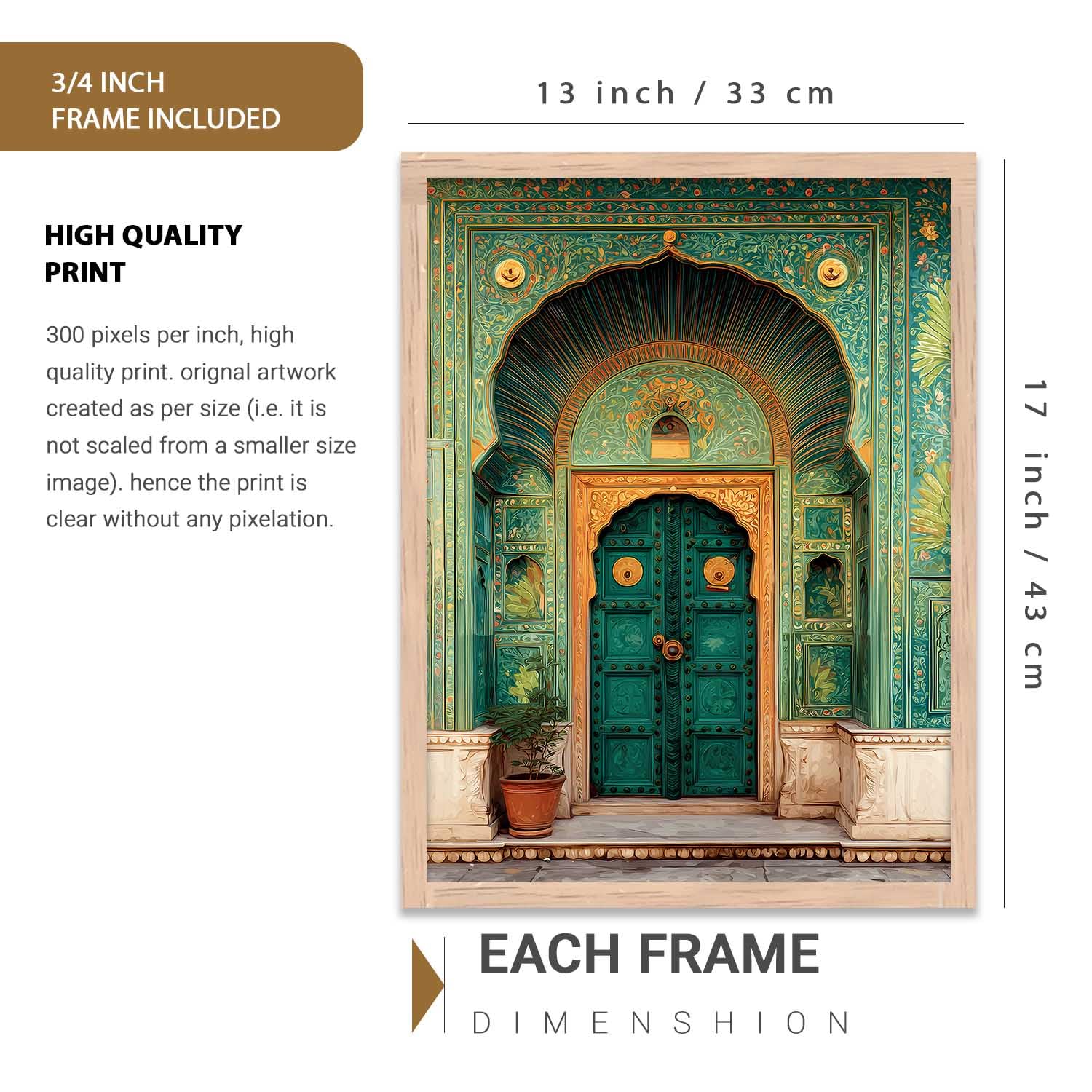 Traditional Indian Wall Art Painting