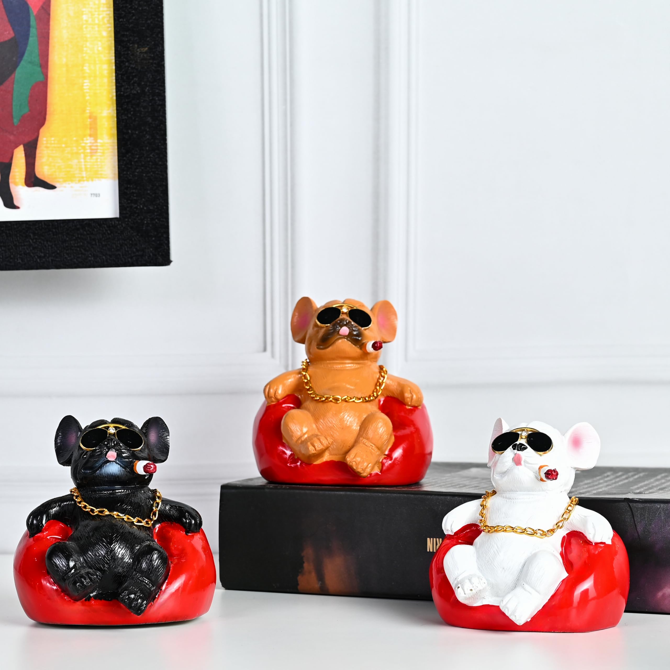 Exquisite resin Hiran Statues