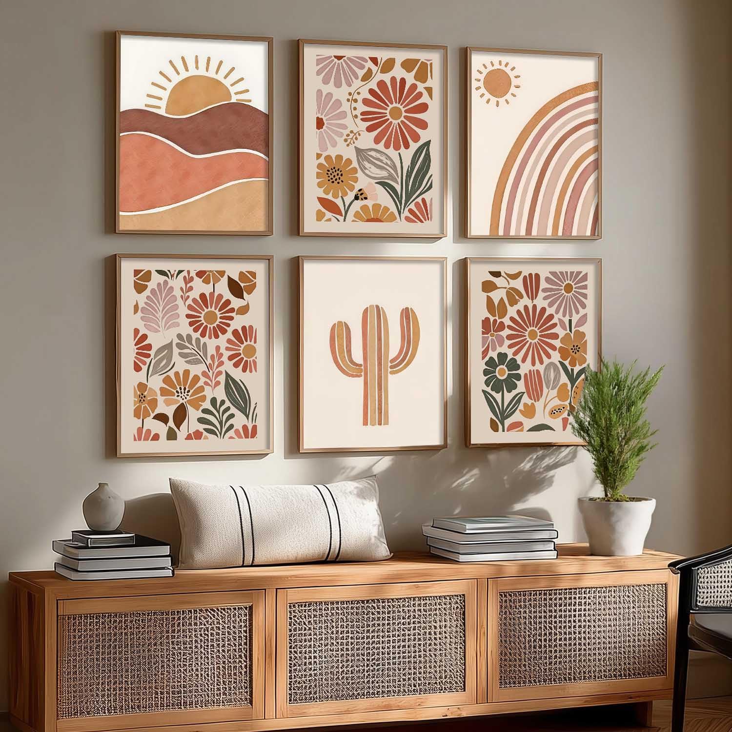 Painting Boho Wall Art